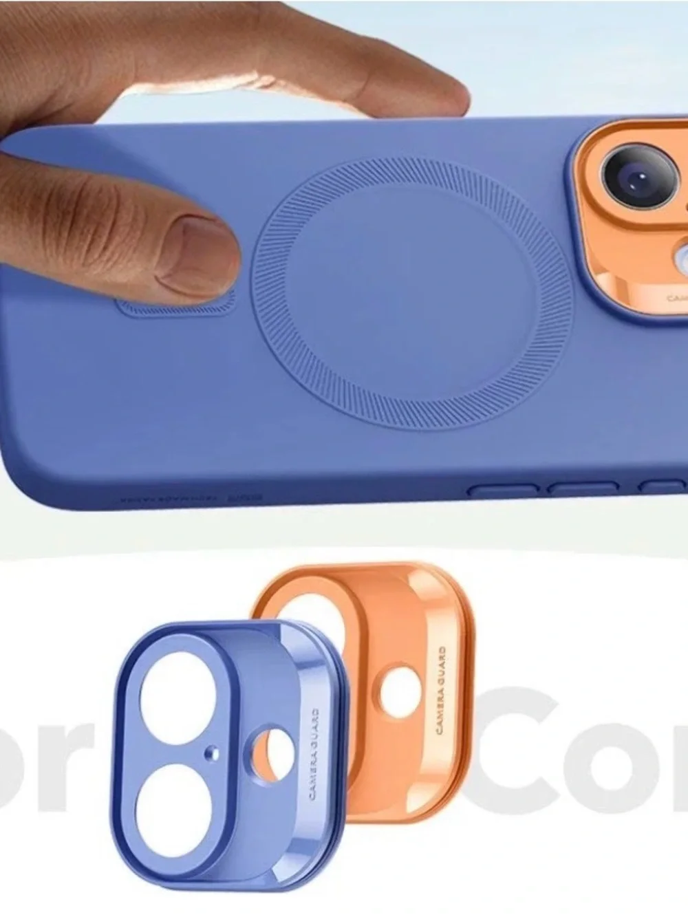 ESR HaloLock Soft Silicone Phone Case - Ultramarine IPhone 16 plus